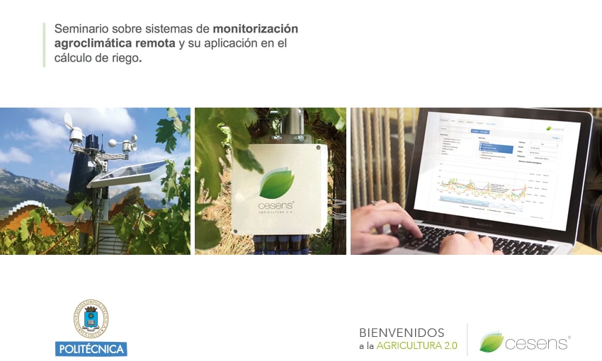 Encore Lab en el seminario “Sistemas de monitorización agroclimática”