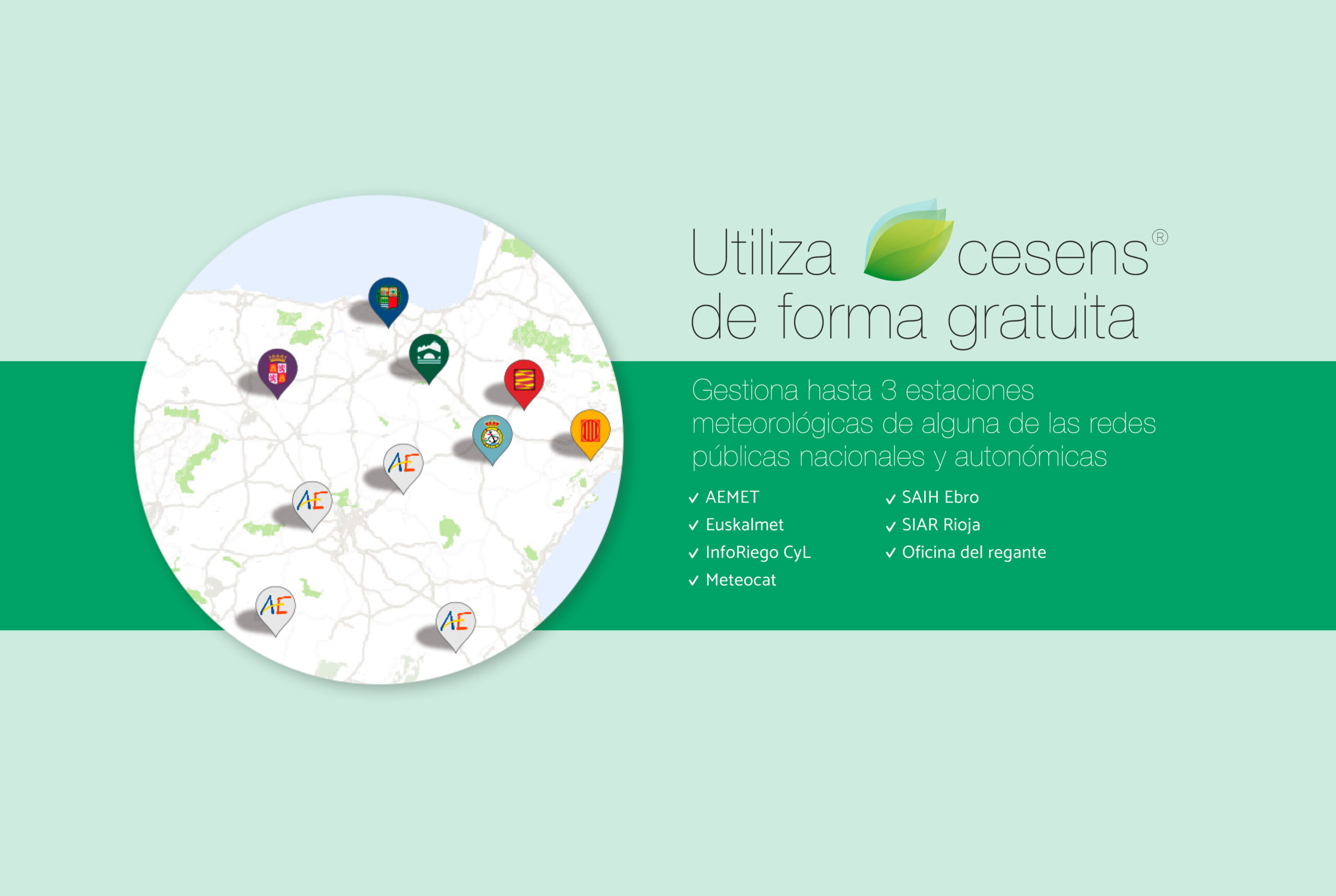 Utiliza Cesens® de forma gratuita