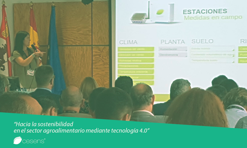 Cesens® en el seminario “Hacia la sostenibilidad en el sector agroalimentario mediante tecnología 4.0”